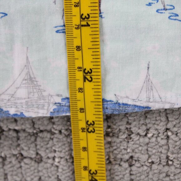 Molokai Surf Co Shirt Mens 2XL White Striped Button Down Short Sleeve Collared - Picture 9 of 9